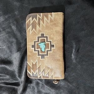Montana West Aztec Collection Wallet